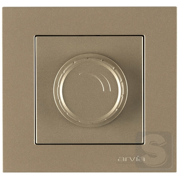 Димер поворотний для LED ламп Arvia Electric KAREN Титан (20 05 2000 241)